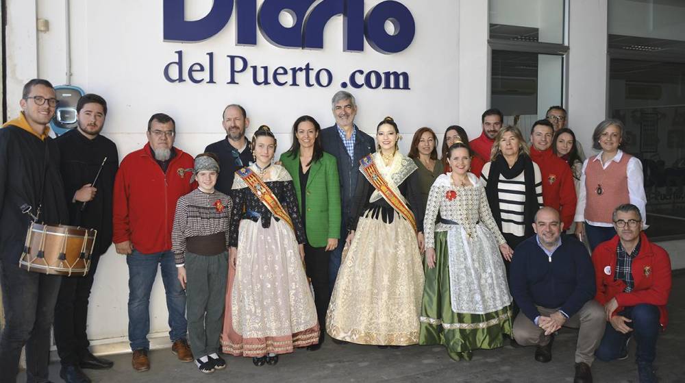 La Falla Dr. J. J. Dómine Port y Grupo Diario celebran el éxito de la Fiesta de la Logística de Valencia