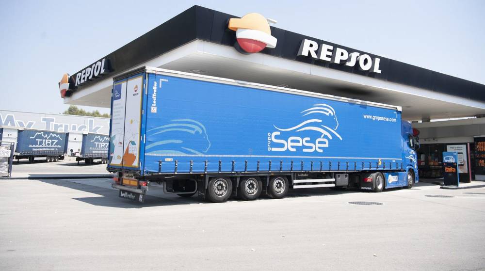 Diez camiones del Grupo Sesé circularán por España y Europa con biocombustibles avanzados