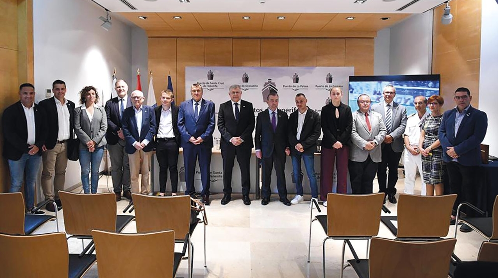 Puertos de Tenerife reconoce la vinculación del CD Tenerife con el enclave chicharrero