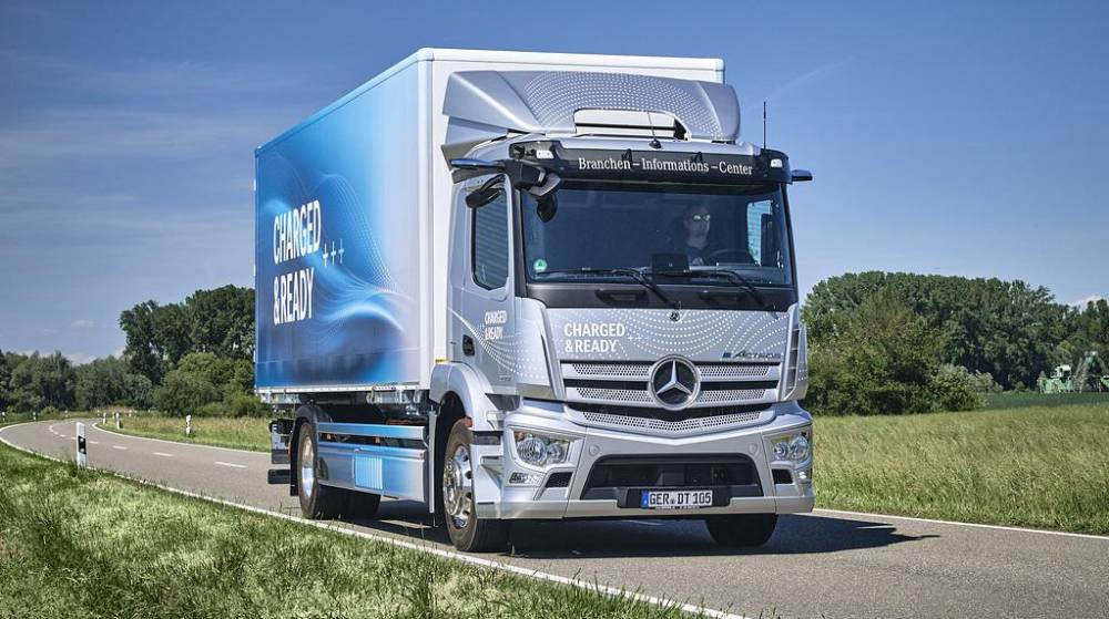 AtienzaTrans Hnos confía en Mercedes-Benz en su primer pedido en España de un camión eActros