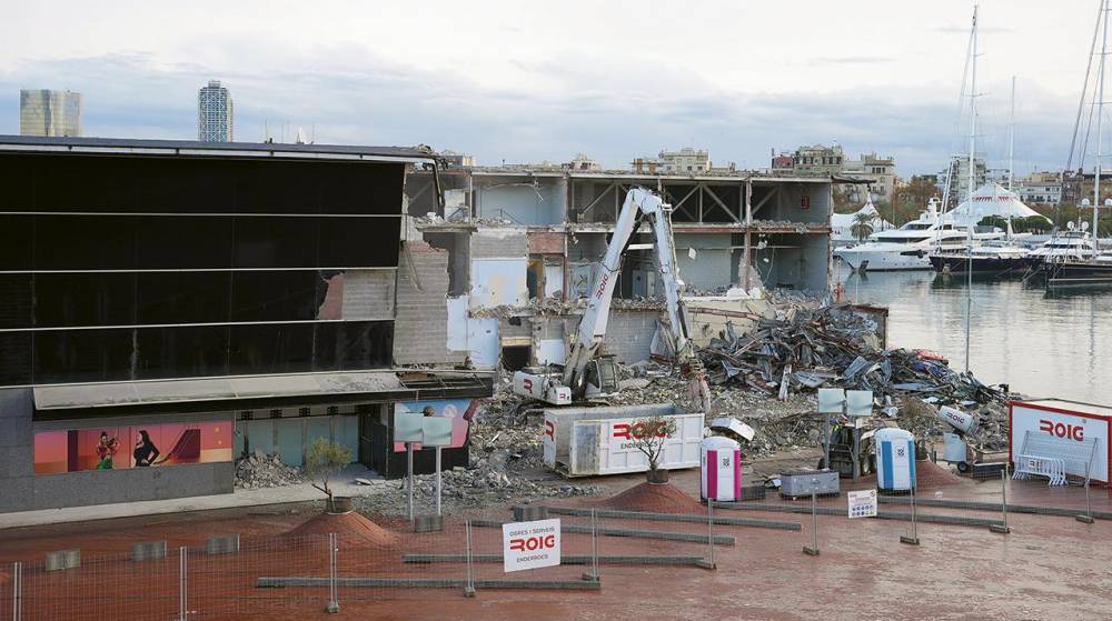 Port de Barcelona y Klepierre aceleran la demolición del edificio Cinesa del Port Vell