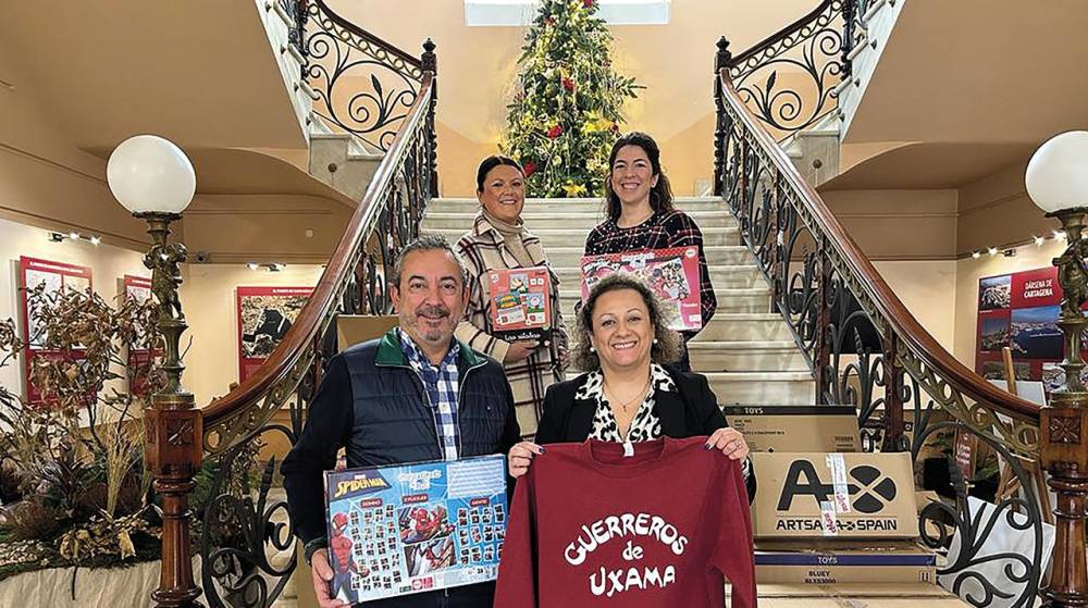 La Autoridad Portuaria de Cartagena donará 800 juguetes a la campaña solidaria del Ayuntamiento
