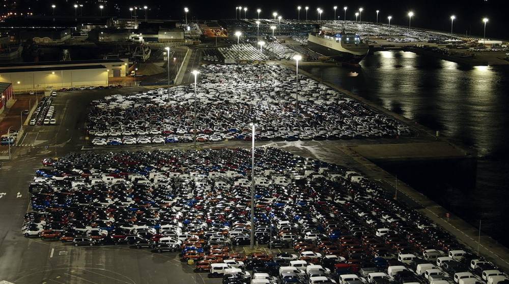 El Puerto de Vigo inicia el año con el mejor mes de su historia en tráfico de automóviles