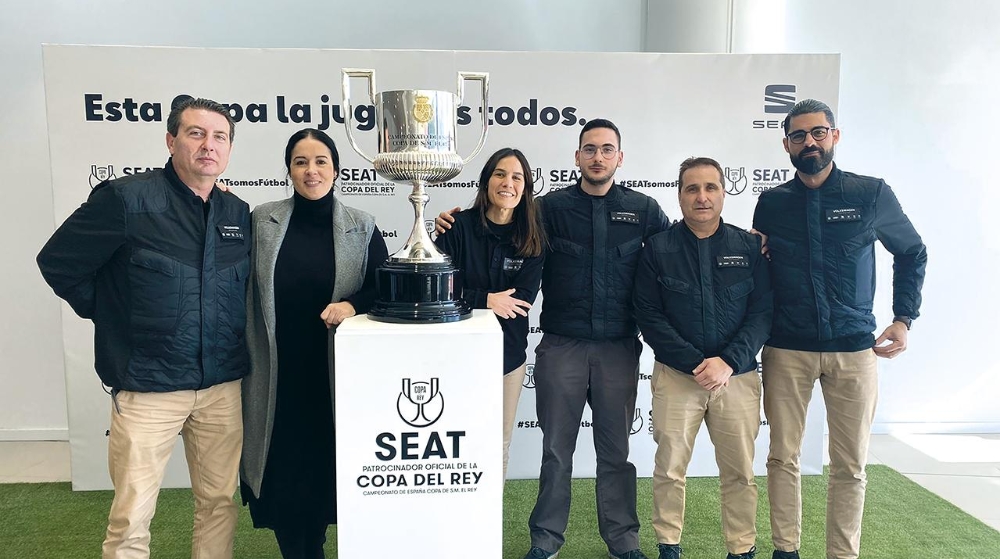 Seat renueva su patrocinio con la Copa de S.M. El Rey de fútbol