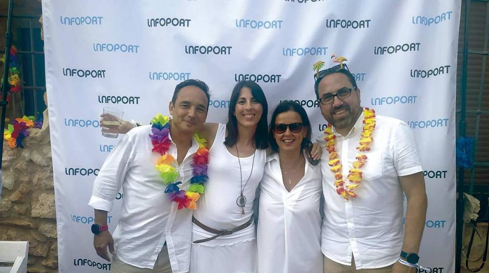 Infoport celebra su 25º aniversario con su equipo profesional