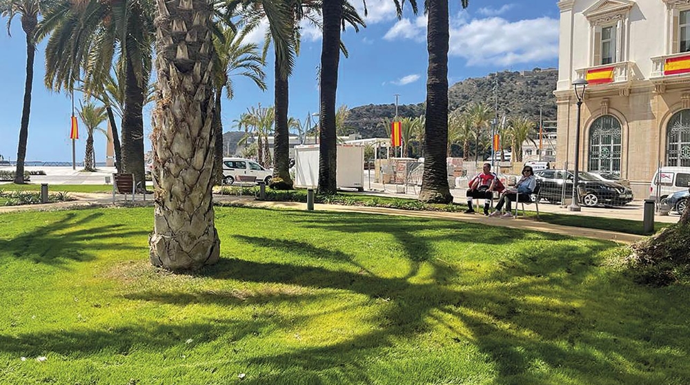 La AP de Cartagena habilita una zona de esparcimiento en la Plaza Héroes de Cavite