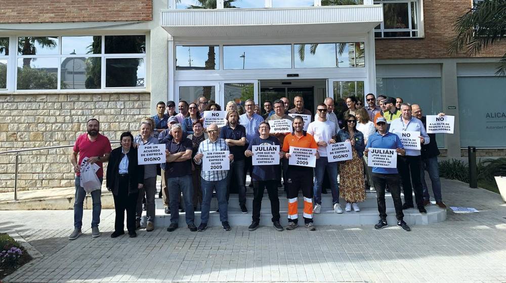 El Comité de Empresa de la AP de Alicante inicia movilizaciones para reclamar un nuevo Acuerdo Local