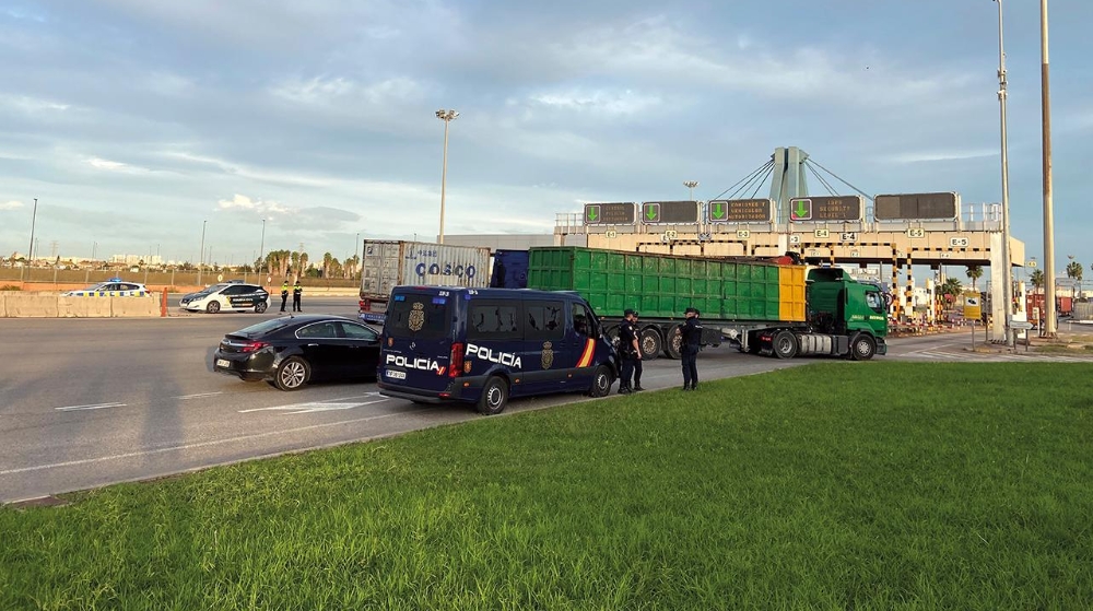 Los piquetes no impiden la actividad en el puerto de Valencia