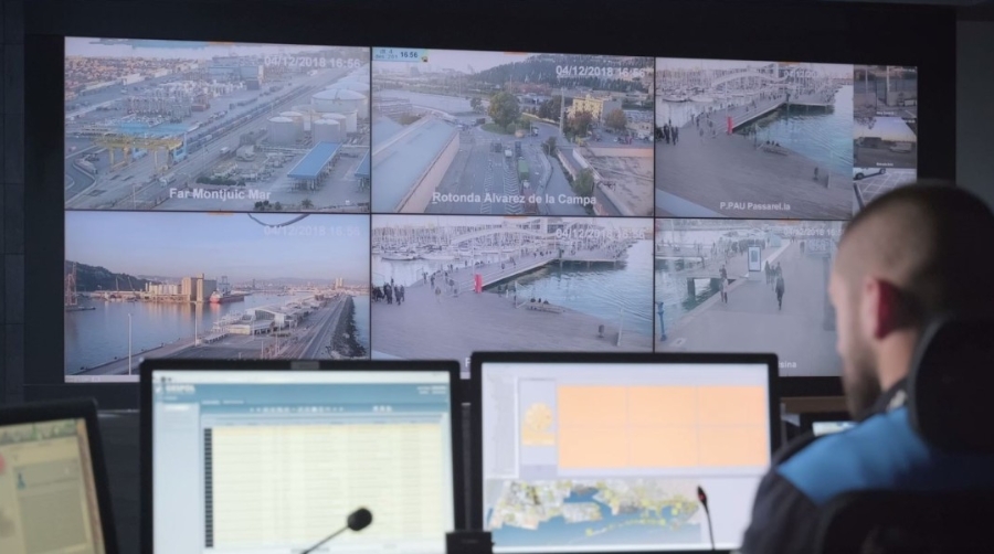 Despliegue extraordinaro de la Polic&iacute;a Portuaria de Barcelona ante un robo