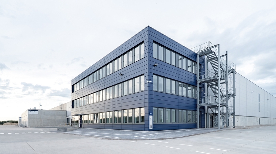 El nuevo centro logístico de Leschaco de Bremen tiene una superficie total de unos 20.500 metros cuadrados.