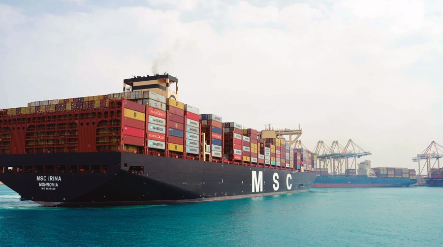 El “MSC Irina”, que en 2023 fue el buque portacontenedores más grande del mundo con una capacidad máxima de 24.346 TEUs, es uno de los más de 5.000 buques con bandera liberiana.