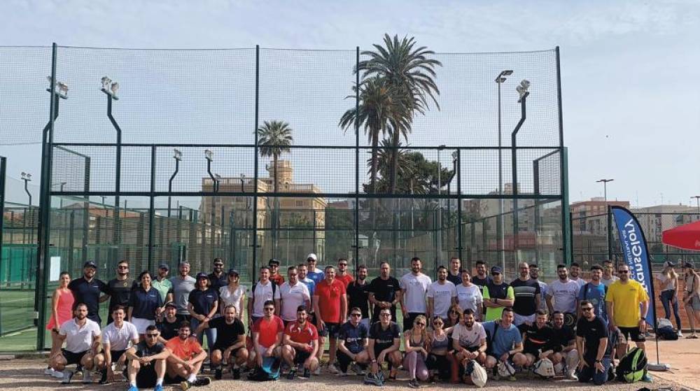 Transglory organiza un torneo de pádel en Valencia