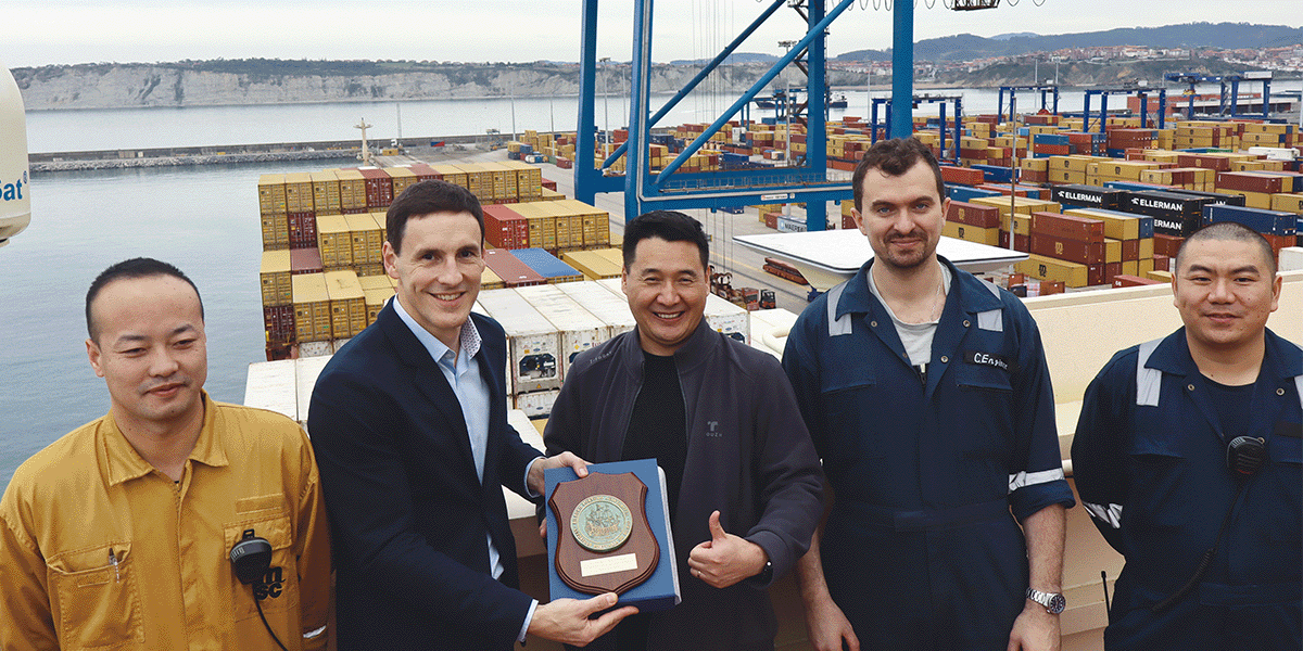 El “MSC Yang R” completa la primera rotación en Bilbao del nuevo servicio “Canada Express”