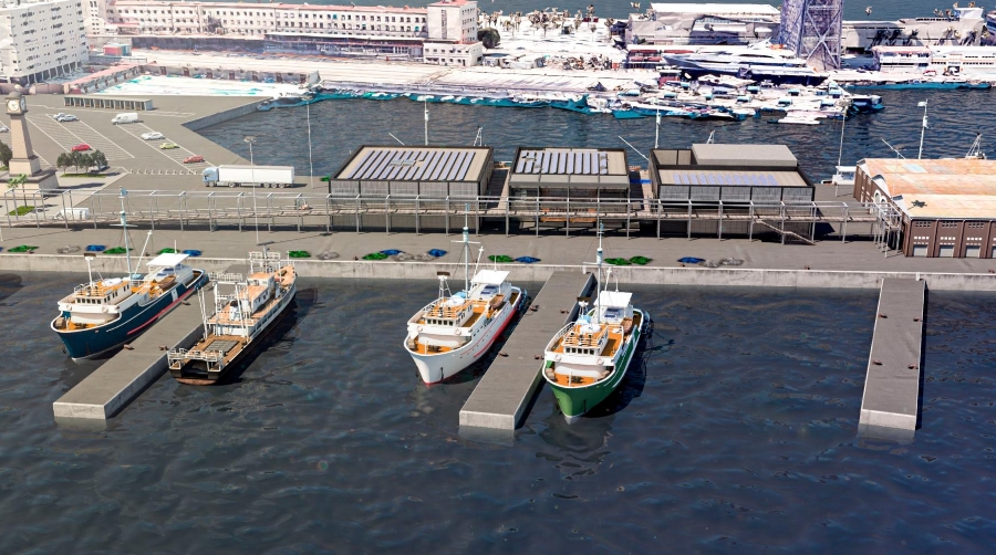Port de Barcelona adjudica la construcción de la nueva Lonja de Pescadores a FCC Construcción