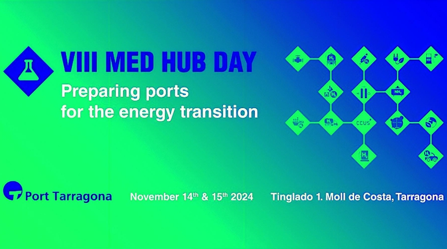 El objetivo del VIII Med Hub Day es analizar las oportunidades del Mar Mediterráneo como plataforma logística de productos químicos y petroquímicos.