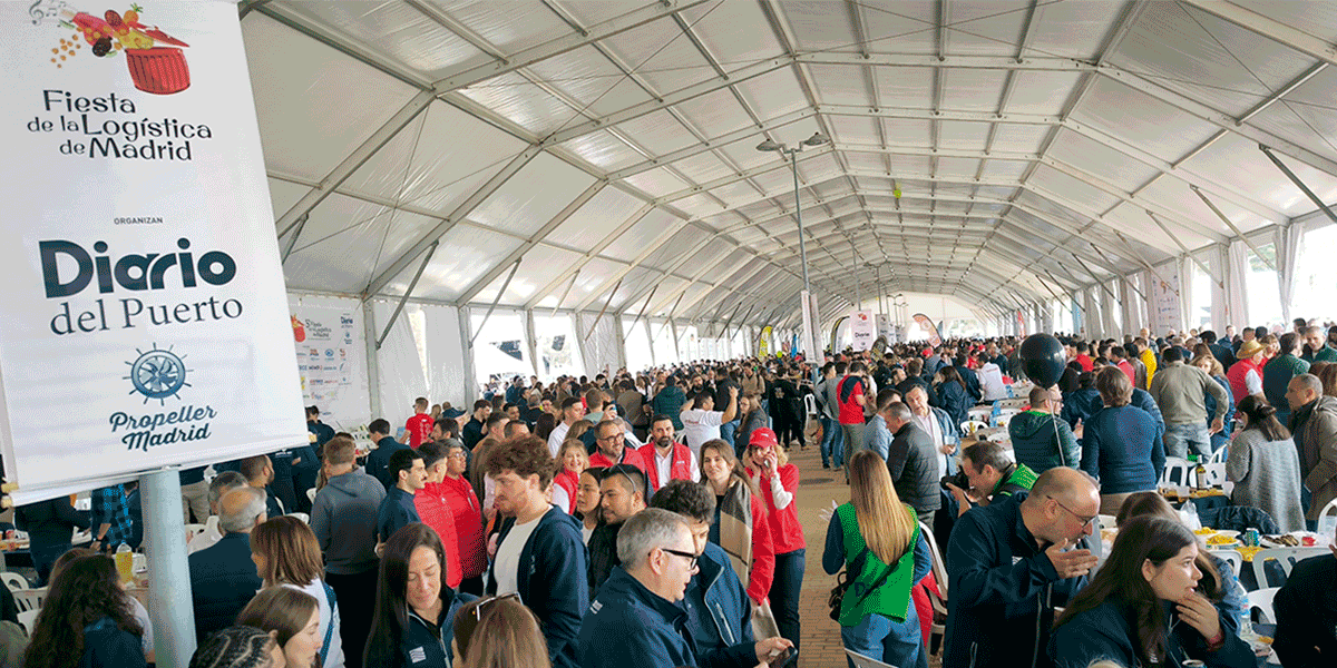 Madrid y su fiesta transpiran logística