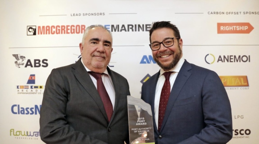 Valenciaport es premiada por su apuesta por el uso del hidr&oacute;geno en sus terminales