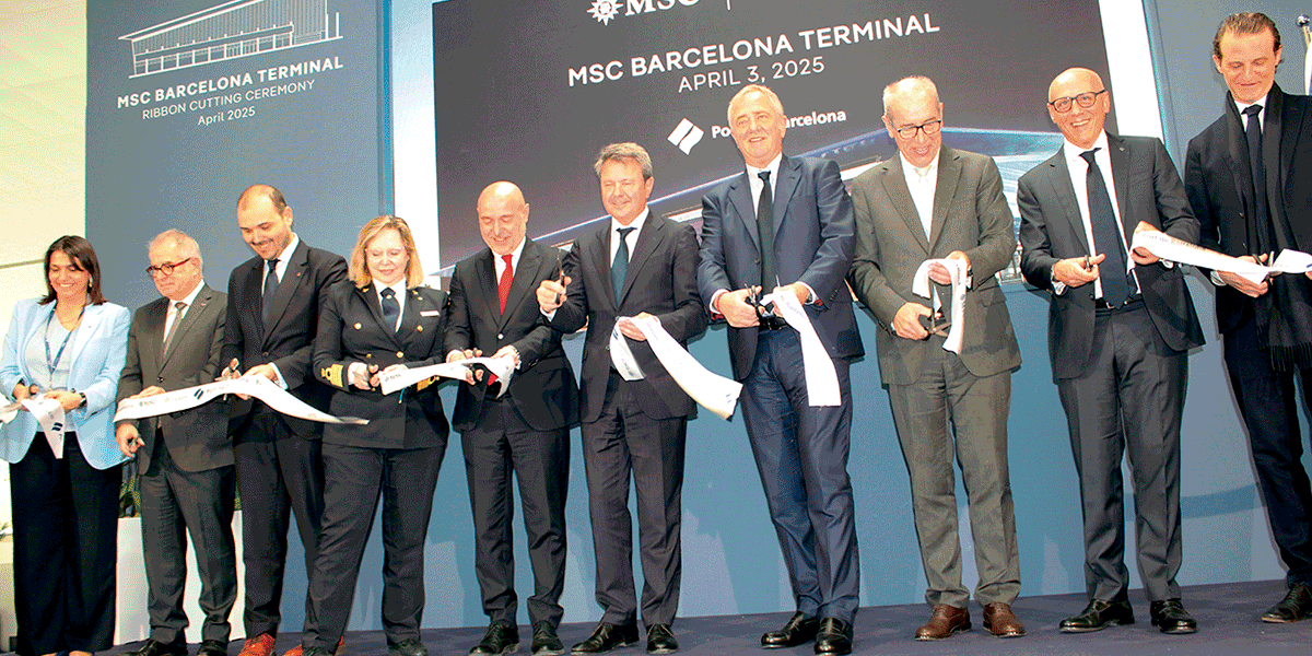 MSC Cruceros inaugura su nueva terminal en el Puerto de Barcelona