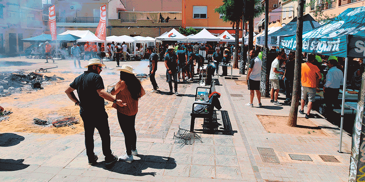 Más de 300 logísticos de Sagunto se dan cita en la tradicional “Torrà de Xulles”