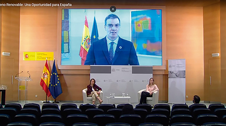 Pedro S&aacute;nchez destaca la apuesta de Valenciaport por el hidr&oacute;geno