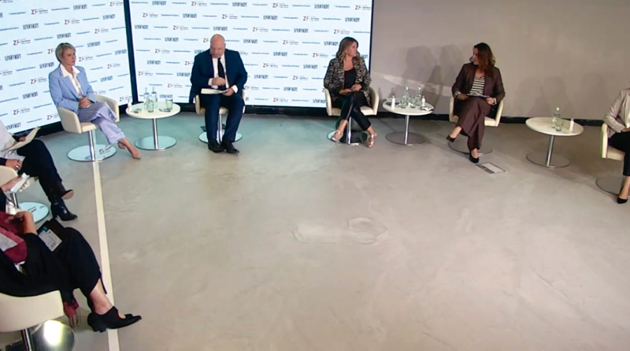 Merc&egrave; Conesa y Blanca Sorigu&eacute; repasan la estrategia innovadora del Port y del Consorci