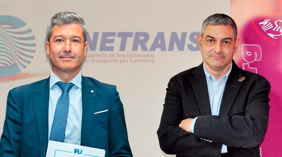 Javier Arnedo, presidente de CETM La Rioja (izquierda) y Óscar Baños, presidente de Fetracal (derecha).