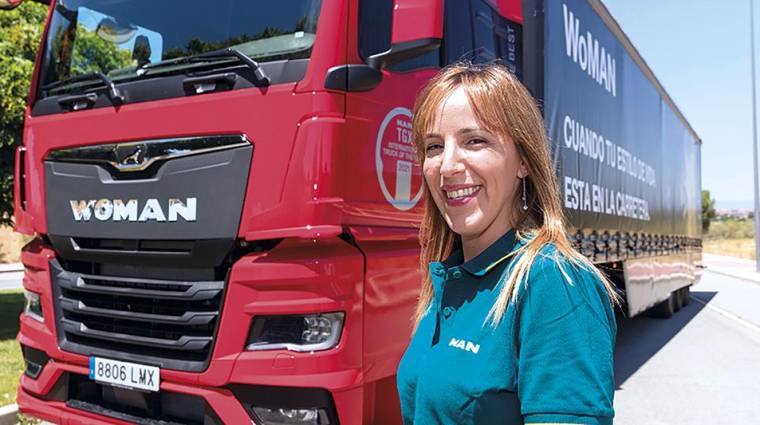 El programa de becas de MAN busca aumentar el porcentaje de conductoras profesionales en España, que apenas suma el 2%.