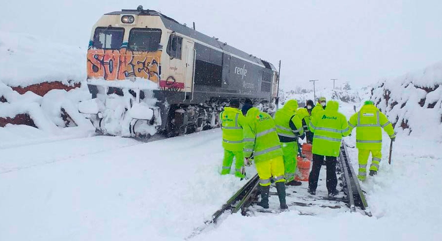 La carretera denuncia la falta de &aacute;reas asistidas para el transporte evidenciada por &ldquo;Filomena&rdquo;
