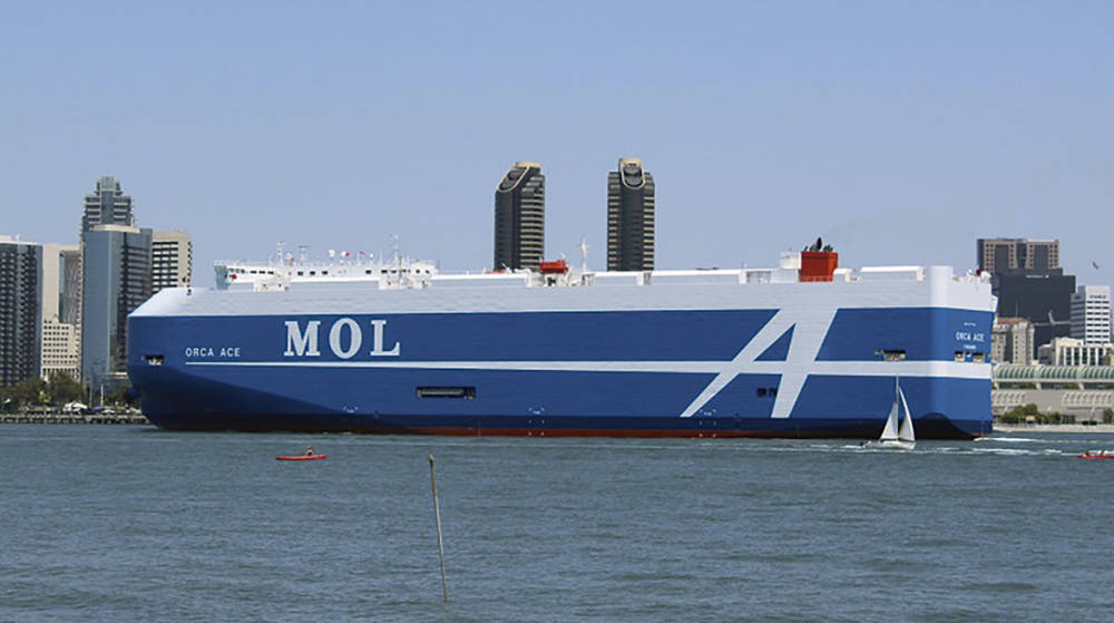 El car-carrier &ldquo;Orca Ace&rdquo; de MOL obtiene la primera clasificaci&oacute;n RMSV de ClassNK