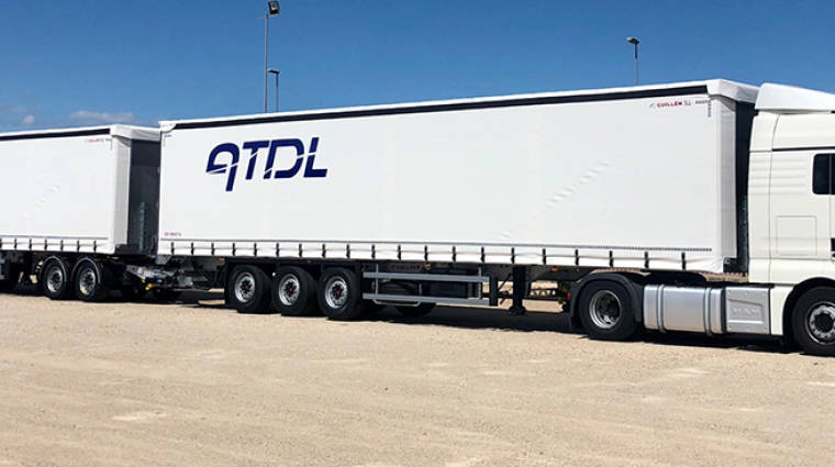 Las dos empresas comparten un duo-trailer en la ruta entre Madrid y Catalunya, ahorrando hasta 115 toneladas de emisiones de CO2 al año.