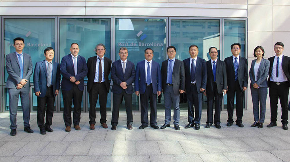 COSCO lleva de visita al Puerto de Barcelona a la financiera China Cinda Asset Management