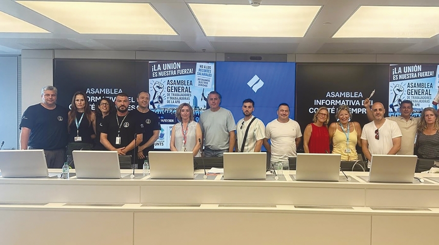 Más de 350 trabajadores de la AP participaron en la asamblea del pasado martes.