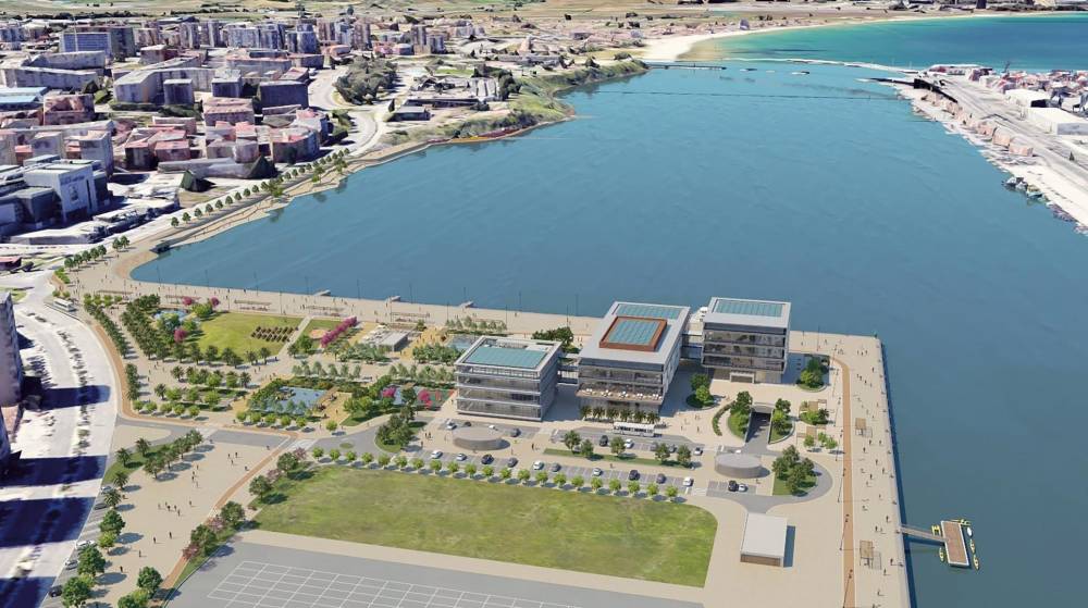 Algeciras avanza en las obras del Lago Marítimo con 7.500 m2 de zonas verdes