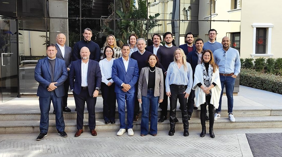 Son 17 los profesionales brasileños desplazados a Valencia.