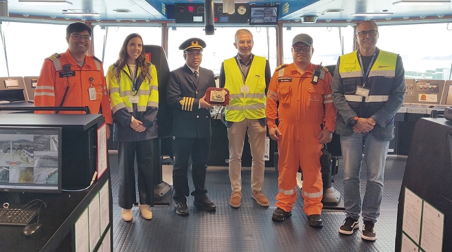 El “Starlight” de Höegh realiza su primera escala en Santander