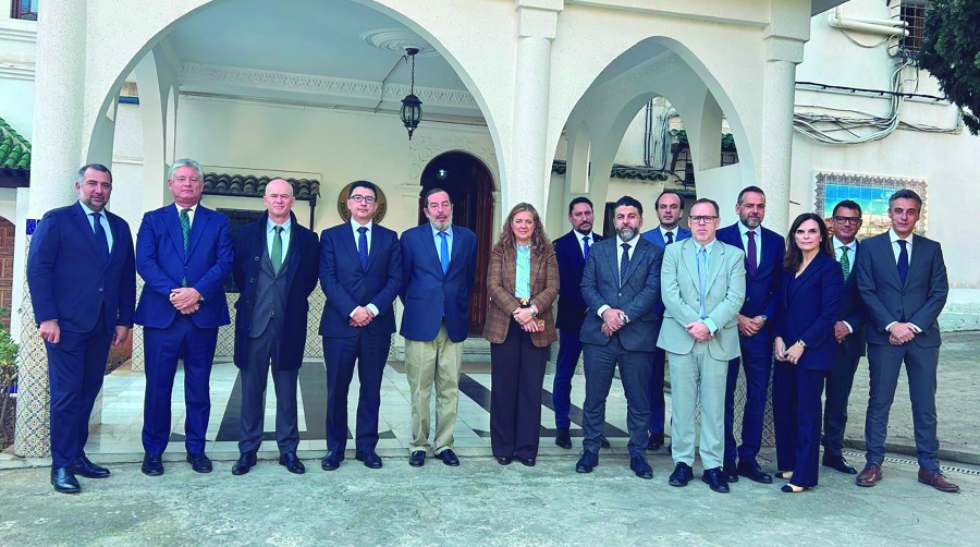 Delegación de la comunidad portuaria de Castellón.