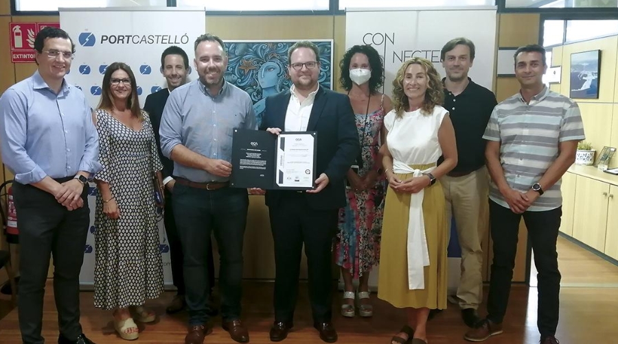 Castellón, segundo puerto español en lograr la Certificación ENS