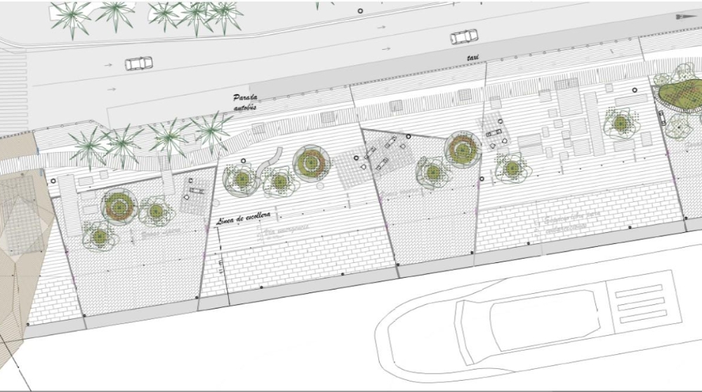 El puerto de Eivissa contará con una zona ajardinada en marzo de 2024