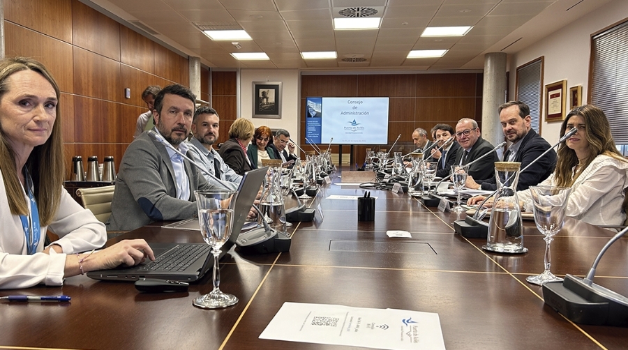 Reunión del Consejo de Administración de la Autoridad Portuaria de Avilés.
