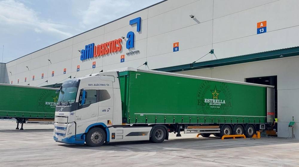 Alfil Logistics pone en marcha sus primeros camiones eléctricos “cero emisiones”