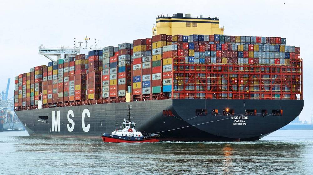 MSC supera ya en más de 1 millón de TEUs la capacidad de Maersk