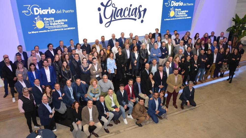Diario del Puerto celebra con los patrocinadores y colaboradores el éxito de la Fiesta de la Logística de Valencia