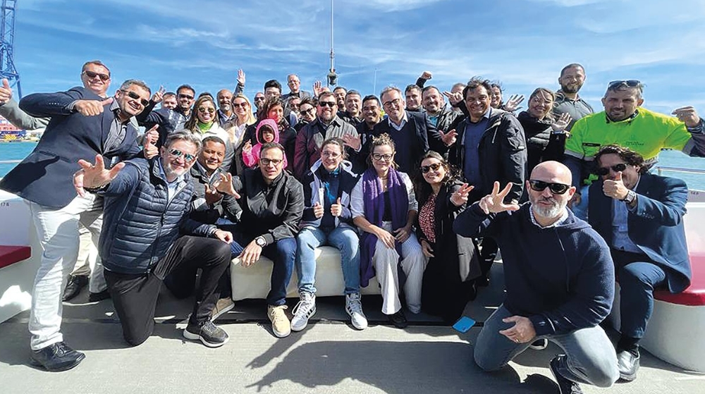 Los alumnos del Máster en Logística y Gestión Portuaria de Brasil de la Fundación Valenciaport se forman en Valencia