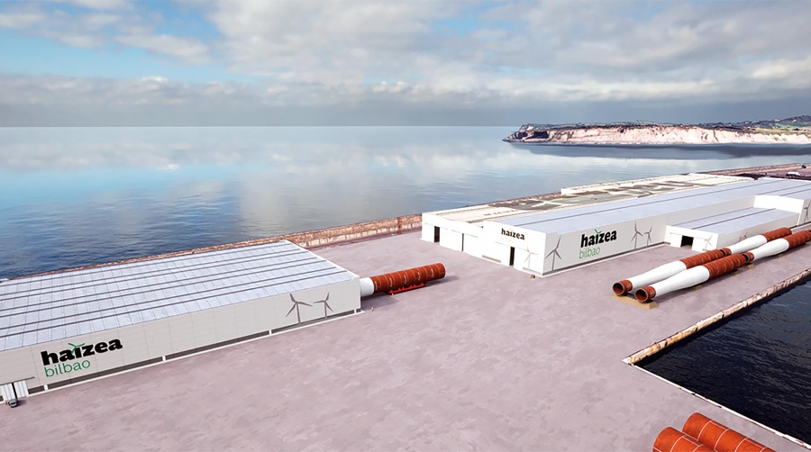 Haizea Wind apuntala el liderazgo del Puerto de Bilbao como hub eólico del sur de Europa