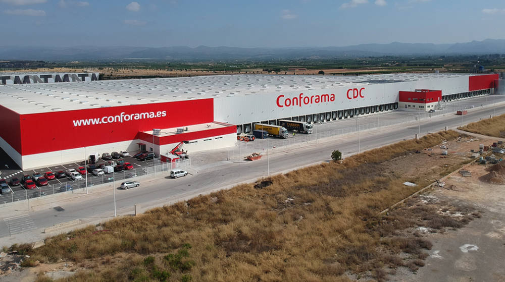 Conforama inaugura un nuevo centro de distribuci&oacute;n en Ll&iacute;ria de 60.000 metros cuadrados