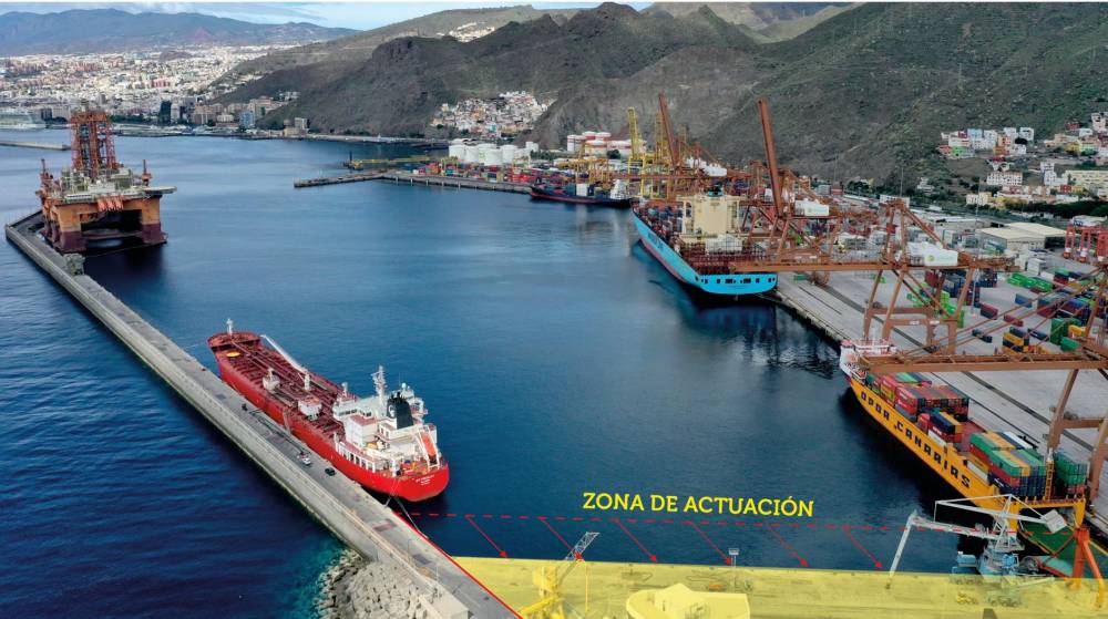 Puertos de Tenerife ahonda en la mejora del Dique del Este para atraer nuevos tráficos
