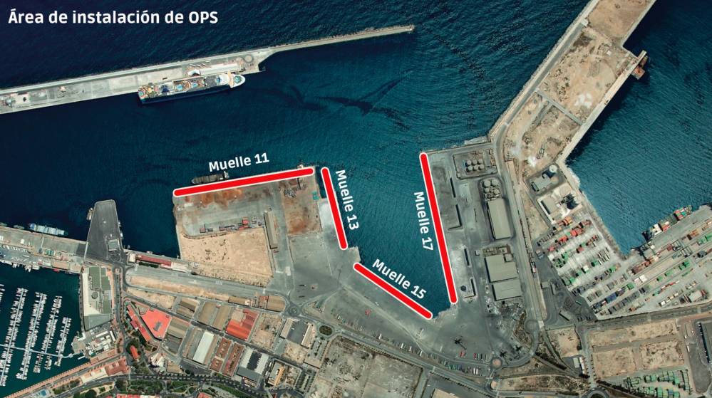 El Puerto de Alicante inicia el proceso para la instalación de sistemas OPS en cuatro muelles
