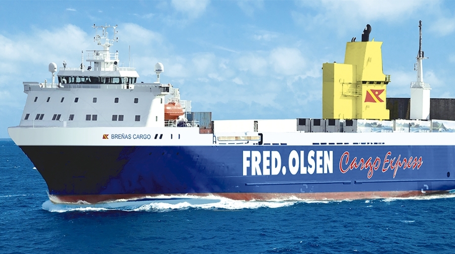 Fred. Olsen incorporará un buque de carga para La Palma