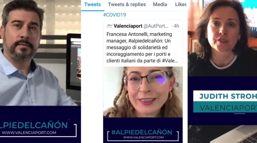 Valenciaport internacionaliza su campa&ntilde;a #AlPieDelCa&ntilde;on