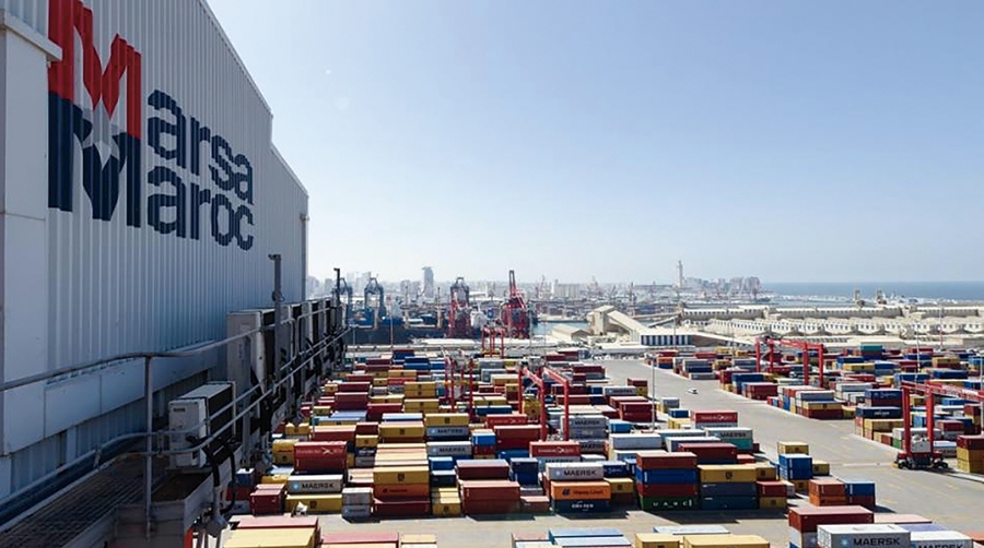 Contenedores y graneles impulsan el tráfico de Marsa Maroc hasta junio